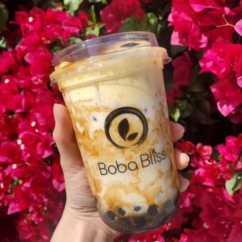 Boba Bliss - Creme Brulee Pearl Latte - Bubble Tea Near Me - Dublin, California