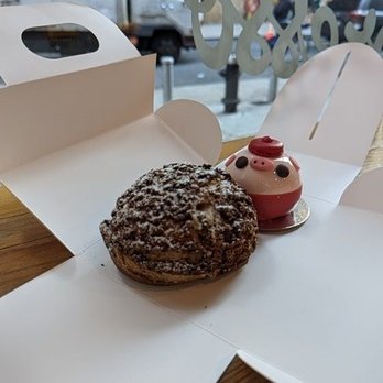 Bibble & Sip - Earl Grey Vanilla Cream Puff and Lychee Berry - Coffee & Tea Near Me - New York, New York Bibble & Sip - Earl Grey Vanilla Cream Puff and Lychee Berry - Coffee & Tea Near Me - New York, New York