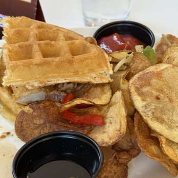 Bodega - The chicken and waffles sandwich was excellent - Cocktail Bars Near Me - Glendale, Arizona