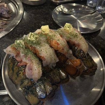 Q K-BBQ - lobster tails - Barbeque Near Me - Buena Park, California Q K-BBQ - lobster tails - Barbeque Near Me - Buena Park, California