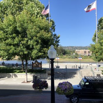 ZuZu - View across the street from upstairs... the river - Tapas Bars Near Me - Napa, California ZuZu - View across the street from upstairs... the river - Tapas Bars Near Me - Napa, California