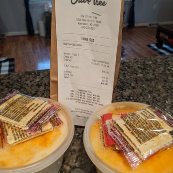 The Olive Tree- Aberdeen - Two "bowls" of soup and the cost - Italian Near Me - Aberdeen, Maryland The Olive Tree- Aberdeen - Two "bowls" of soup and the cost - Italian Near Me - Aberdeen, Maryland