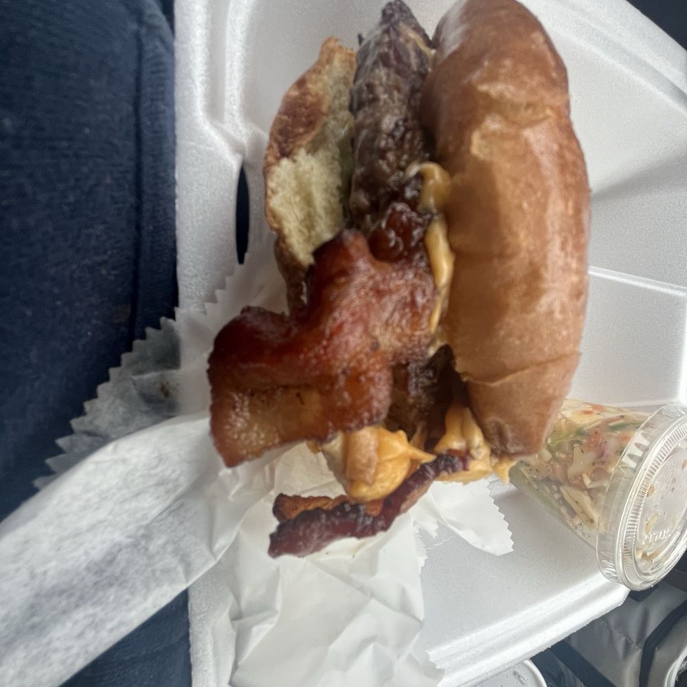 TJ's Deli & Grill - Bacocheese Burger- several better choices available, including ironically, Duke's - Delis Near Me - Winston Salem, North Carolina