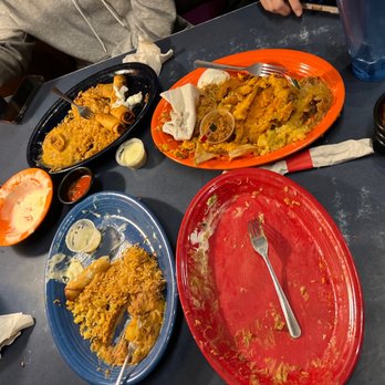 Cafe Del Rio - Gorilla burrito (finished), tamales, and flautas - Mexican Near Me - Pittsburg, Kansas