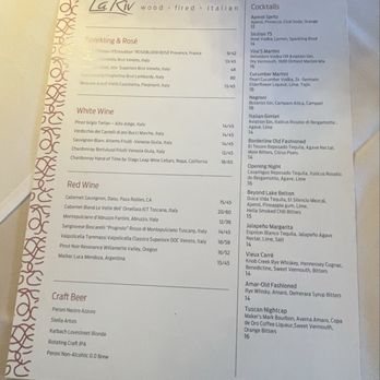 LA RIV WOOD FIRED ITALIAN - Updated October 2025 - 152 Photos & 110 ...