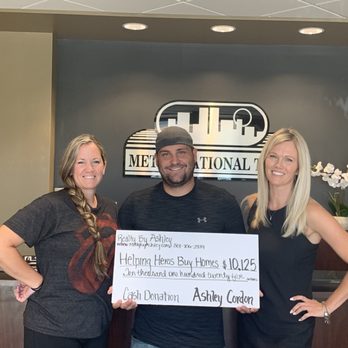 Realty By Ashley - Helping Heroes Buy & Sell Homes Donation for $10,125! - Real Estate Agents Near Me - Sandy, Utah Realty By Ashley - Helping Heroes Buy & Sell Homes Donation for $10,125! - Real Estate Agents Near Me - Sandy, Utah