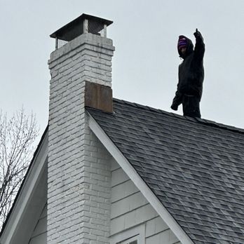 Garden State Chimney - Singin' in the rain.. and installing chimney caps! - Chimney Sweeps Near Me - Wayne, New Jersey