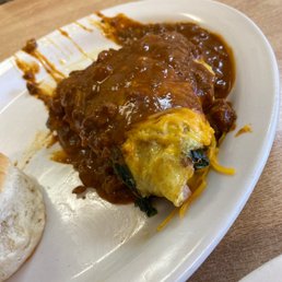 Omelet with chili