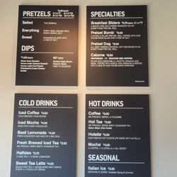 The Pretzel Bakery - Menu - all 4.17.22