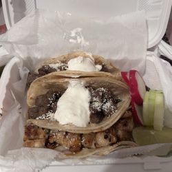 Camella's Kitchen - Steak and shrimp tacos