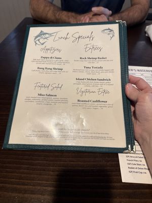 Menu photo 1 Miller's Waterfront Restaurant Nags Head, NC Menu photo 1 Miller's Waterfront Restaurant Nags Head, NC