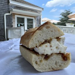 Fig spread, Brie and mustard