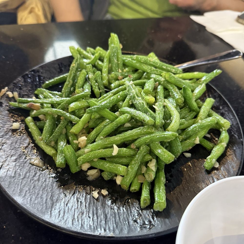 Thumbling - Green Sauteed String Bean w.Garlic - Shanghainese Near Me - West Covina, California
