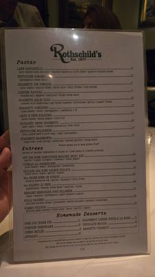 Menu photo 1 Rothschild's Corona Del Mar, CA