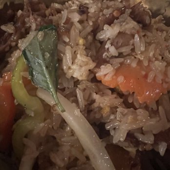 Soho Thai - Basil fried rice with crispy duck (lunch special) - Thai Near Me - New York, New York