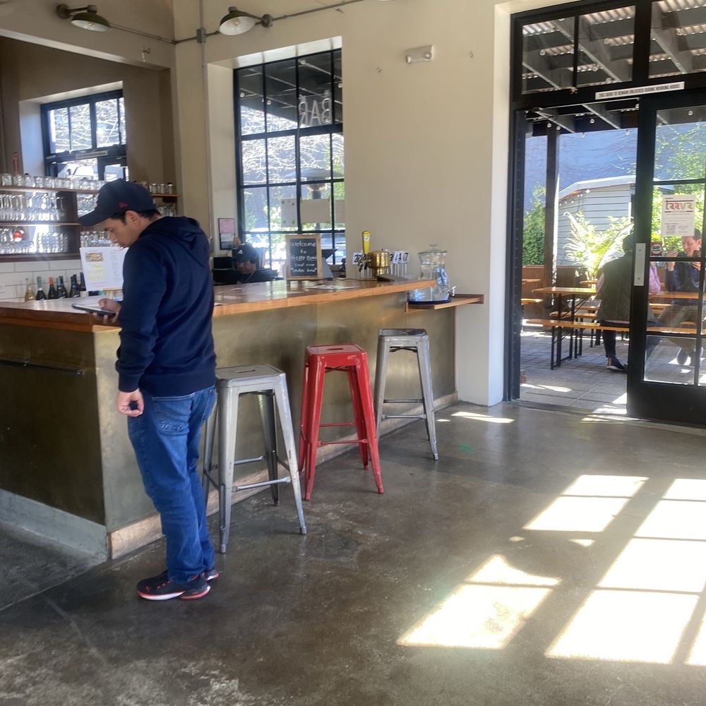 Taava Kitchen - Ordering counter left. Dining area thru right door. - Indian Near Me - Oakland, California