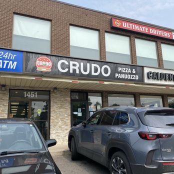 Crudo Pizza & Panuozzo - Front sign. - Pizza Near Me - Toronto, Ontario Crudo Pizza & Panuozzo - Front sign. - Pizza Near Me - Toronto, Ontario