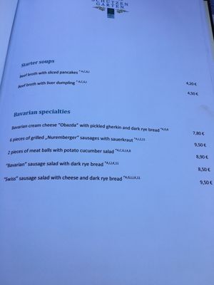 Menu photo 7 AUGUSTINER SCHÜTZENGARTEN Munich, BY Menu photo 7 AUGUSTINER SCHÜTZENGARTEN Munich, BY