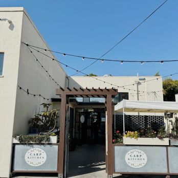 Carp Kitchen & Grocery - Back entrance with lots of parking - Sandwiches Near Me - Carpinteria, California