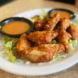 Pedros Tacos & Tequila Bar - Chicken wings with habanero, still good, but Getting smaller & smaller & smaller :(