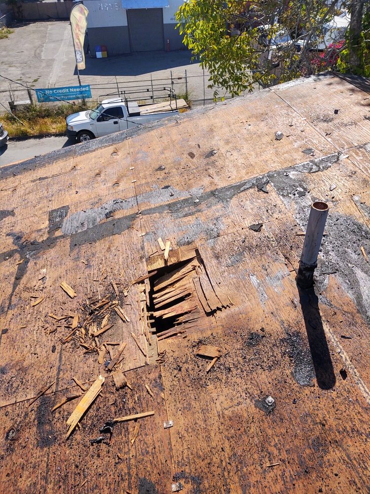 Slide of Bay 101 Roofing