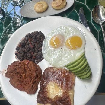 Seven Reasons - Breakfast criollo platter - Latin American Near Me - Washington, DC, District of Columbia