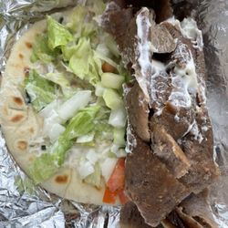 Gyro Hut - Double Gyro Sandwich