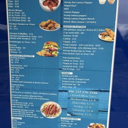 Seafood Mike's - Menu!