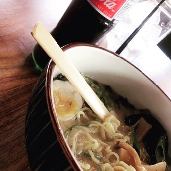Ramen Wasabi - Tonkotsu Ramen with Coca Cola - Ramen Near Me - Chicago, Illinois Ramen Wasabi - Tonkotsu Ramen with Coca Cola - Ramen Near Me - Chicago, Illinois