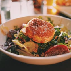 Cookes Wine Bar - Salad. Goat cheese. Beets. Yum.