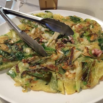 Korea Garden - Seafood pancake - Korean Near Me - Omaha, Nebraska
