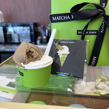 Matcha Town - hojicha & sticky rice ice cream - Desserts Near Me - San Jose, California Matcha Town - hojicha & sticky rice ice cream - Desserts Near Me - San Jose, California