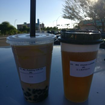 Boba Tree - My car definitely needs to be washed but those are some tasty teas - Coffee & Tea Near Me - Mesa, Arizona
