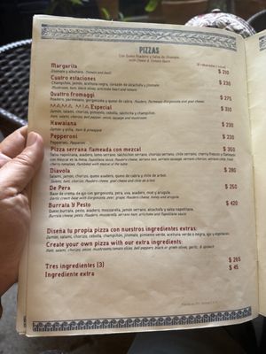Menu photo 4 Mama Mia San Miguel de Allende, GUA