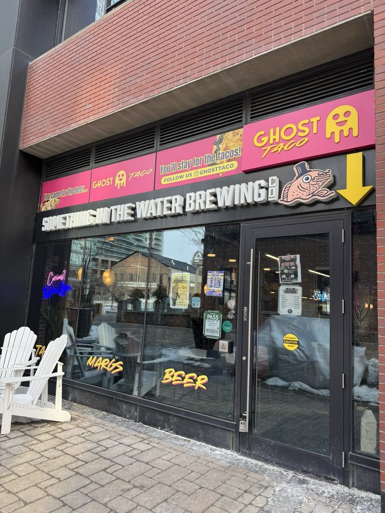 Something In The Water Brewing Logo