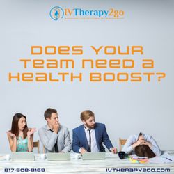 IVTherapy2go - Feeling more than at work? IVTherapy2Go brings IV drip to your office, hotel, or conference for team recovery! #HealthAtWork