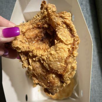 Bojangles - A breast?? - Southern Near Me - Louisburg, North Carolina