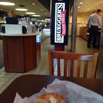 Bruegger's Bagels - New use of the term "aisle seat" - Breakfast & Brunch Near Me - Pittsburgh, Pennsylvania