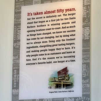 Habit Burger & Grill - 05.03.24 a little history from the beginning... - Burgers Near Me - Roseville, California