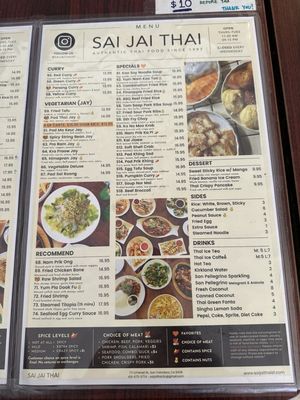 Menu photo 5 Sai Jai Thai Restaurant San Francisco, CA Menu photo 5 Sai Jai Thai Restaurant San Francisco, CA