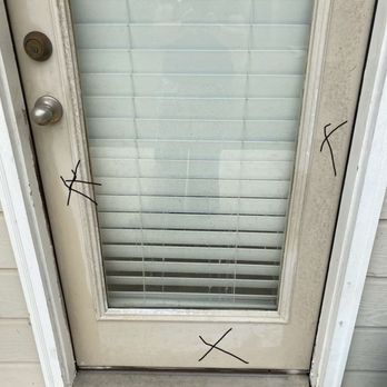 Fix-It-Freddy - Before Back Door - Handyman Near Me - San Antonio, Texas