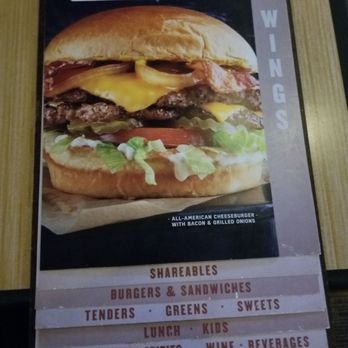 Buffalo Wild Wings - The menu. - Chicken Wings Near Me - Howell, Michigan
