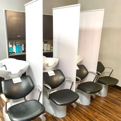 A & J Hair Salon - Social distancing and sanitation measures in place.