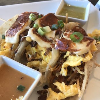 Onefold - Breakfast Tacos with Bacon - Breakfast & Brunch Near Me - Denver, Colorado Onefold - Breakfast Tacos with Bacon - Breakfast & Brunch Near Me - Denver, Colorado