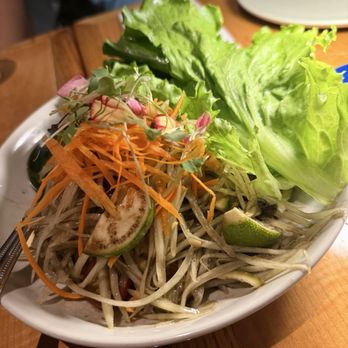 Ka Kai - Papaya salad - Som Tam Nampu (Northern Thai style Som Tam) - Thai Near Me - San Francisco, California