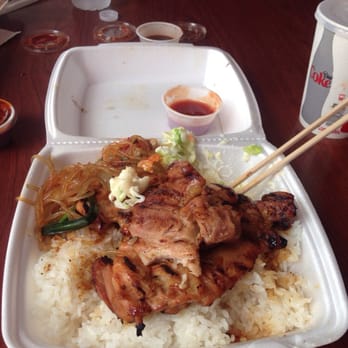 Me's BBQ - Bbq chicken with a choice of four sides. Absolutely delicious! - Korean Near Me - Honolulu, Hawaii Me's BBQ - Bbq chicken with a choice of four sides. Absolutely delicious! - Korean Near Me - Honolulu, Hawaii