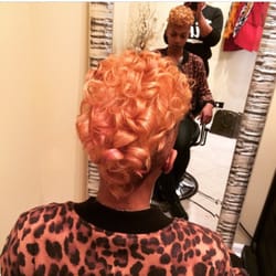 Curls and color what more can a girl ask for?!