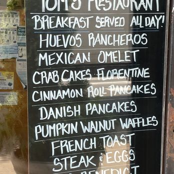 Tom's - Menu - Diners Near Me - Brooklyn, New York Tom's - Menu - Diners Near Me - Brooklyn, New York