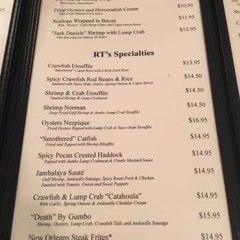RT's Restaurant - Cajun/Creole Near Me - Alexandria, Virginia RT's Restaurant - Cajun/Creole Near Me - Alexandria, Virginia