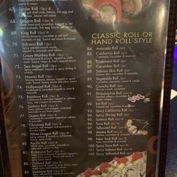 CO Sushi - Menu - Sushi Bars Near Me - Myrtle Beach, South Carolina